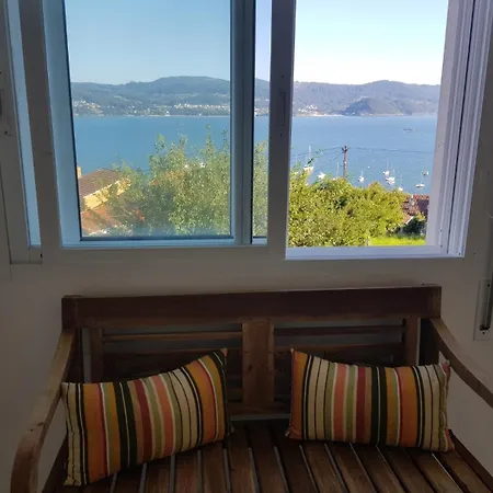 Desconectaenlasriasbaixas Coqueto En Raxo, Sanxenxo Appartamento *